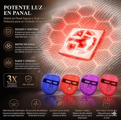 Máscara LED de Fototerapia Zylvoria