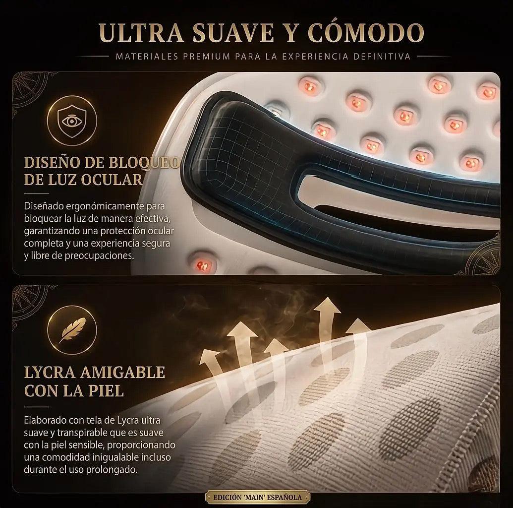 Máscara LED de Fototerapia Zylvoria